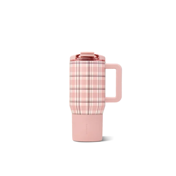 Pillow Talk Plaid - Coffee Traveler 20oz