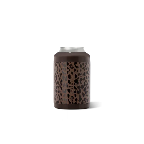 Brown Leopard - Standard Can Cooler